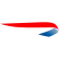 a red and blue logo