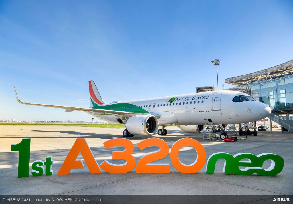 Air Côte d'Ivoire received its first Airbus A320neo - RadarBox.com Blog